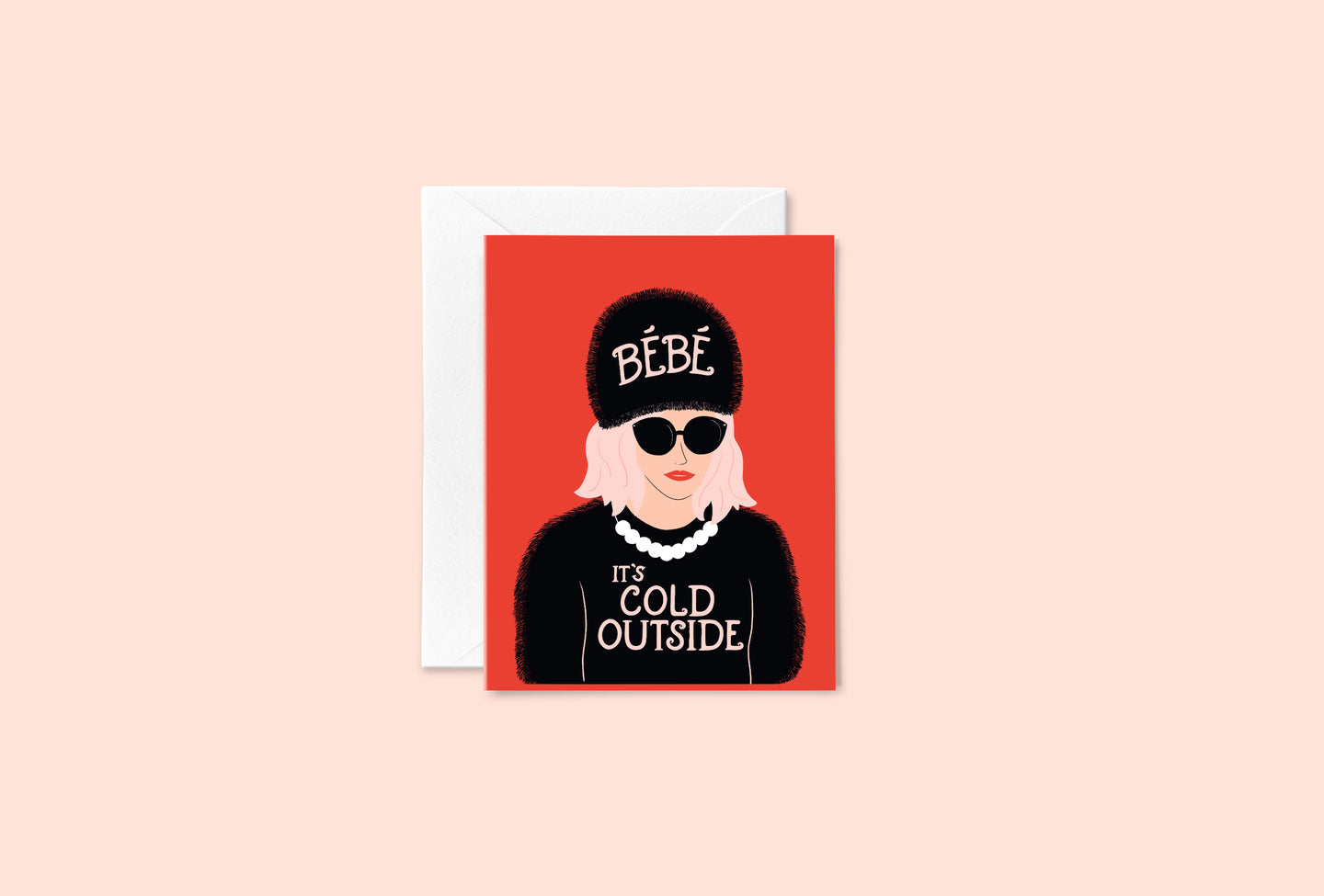 Bébé it's Cold Outside card